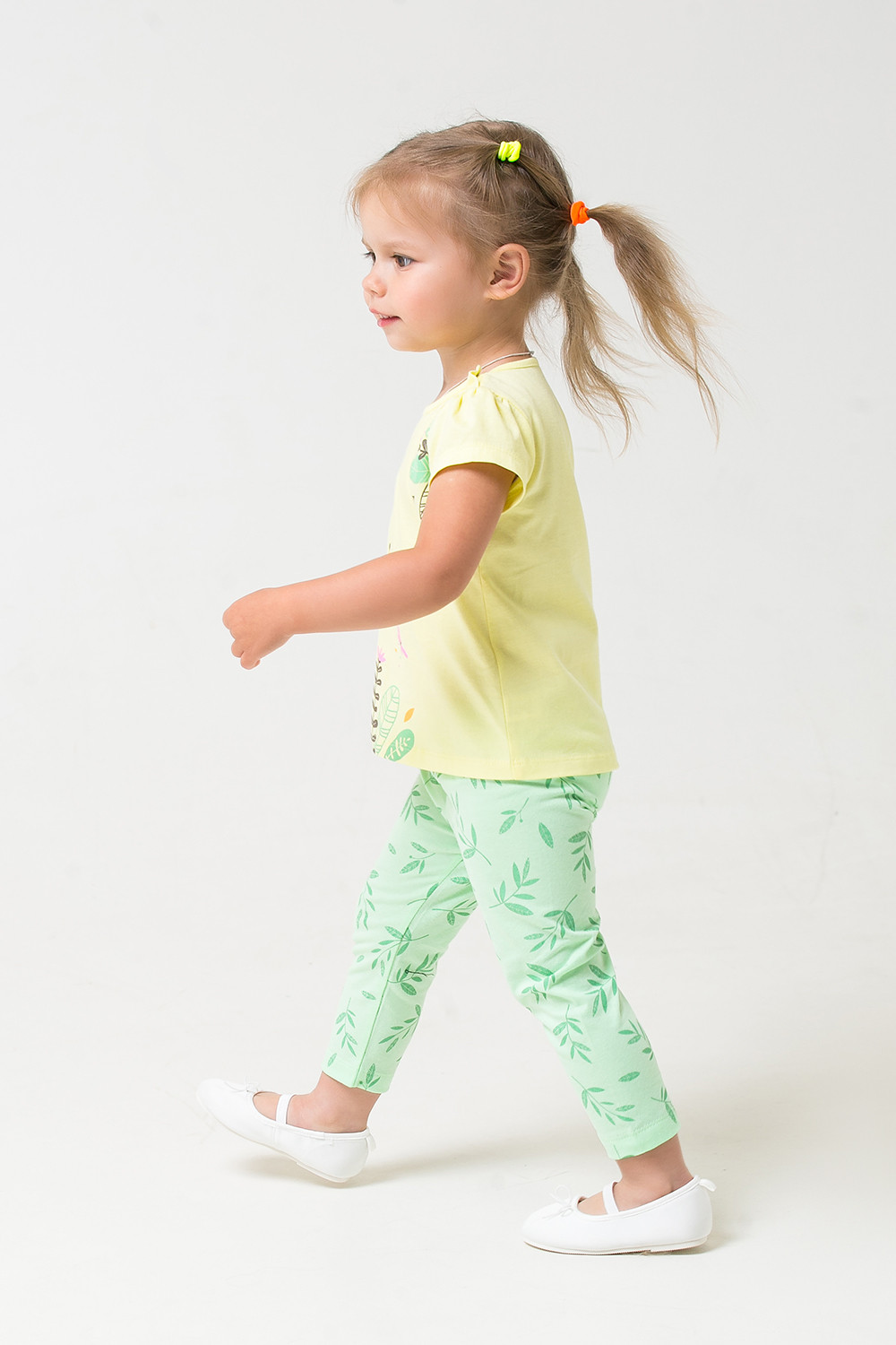 картинка Комплект для девочки Crockid КР 2742 бледно-желтый + нео-минт к287 от магазина детских товаров ALiSa