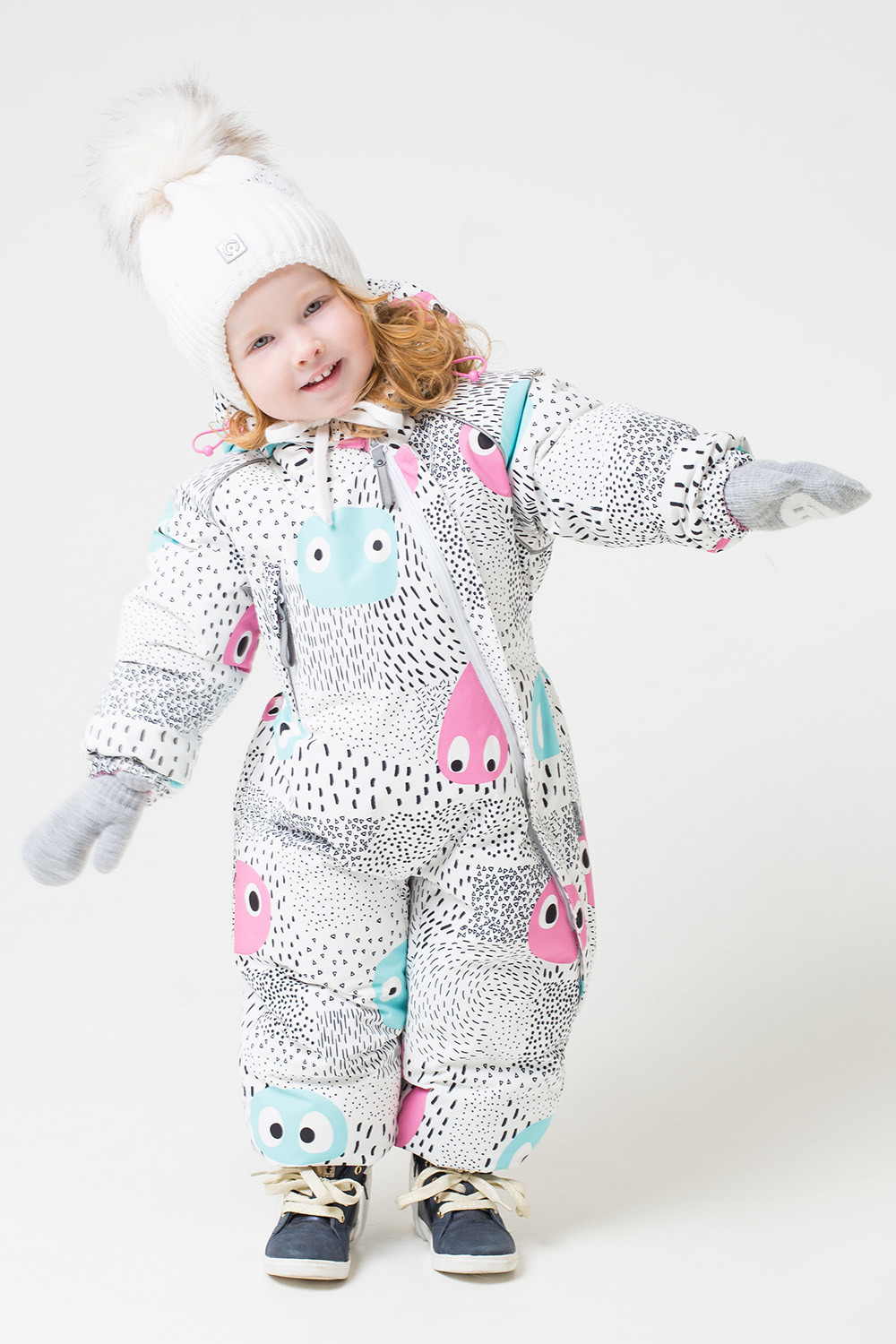 картинка Комбинезон зимний для девочки Crockid ВК 60021/н/1 УЗ от магазина детских товаров ALiSa