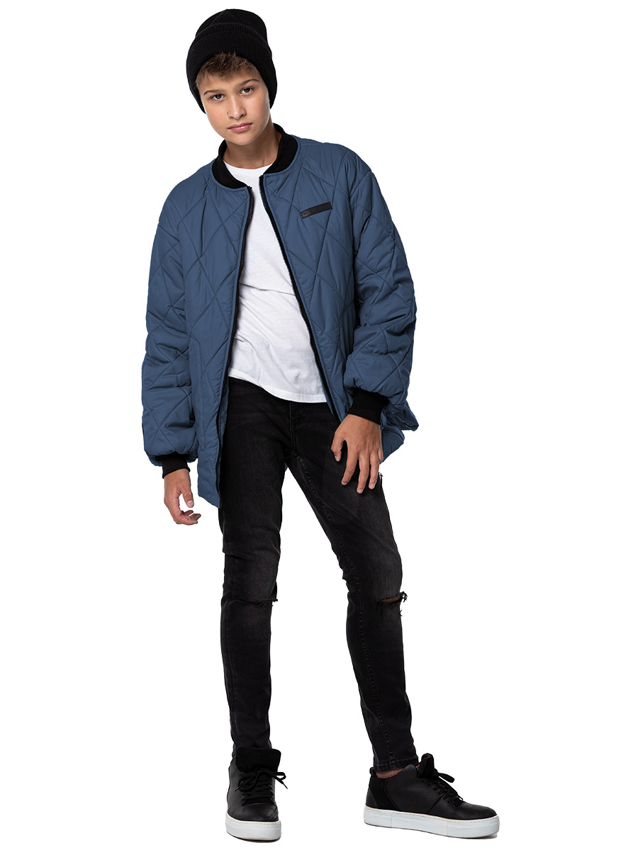 картинка Куртка утепленная для мальчика NIKASTYLE 4м6524 джинс от магазина детских товаров ALiSa