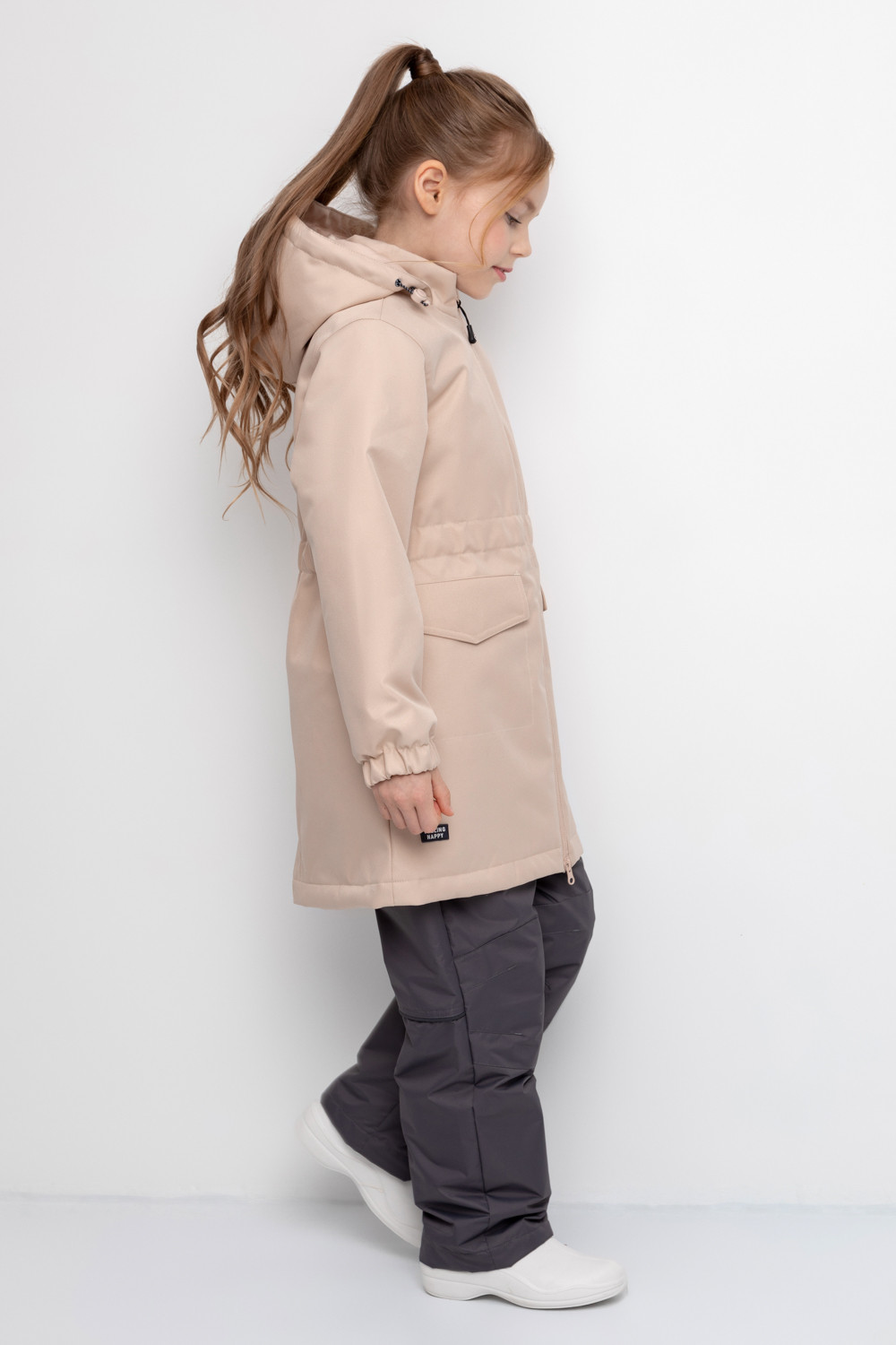 картинка Пальто утепленное для девочки Crockid ВК 32152/3 УЗГ от магазина детских товаров ALiSa
