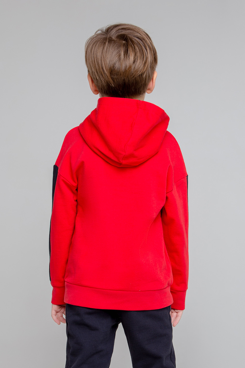 картинка Джемпер для мальчика Crockid КР 301908-1 насыщенно-красный к356 от магазина детских товаров ALiSa