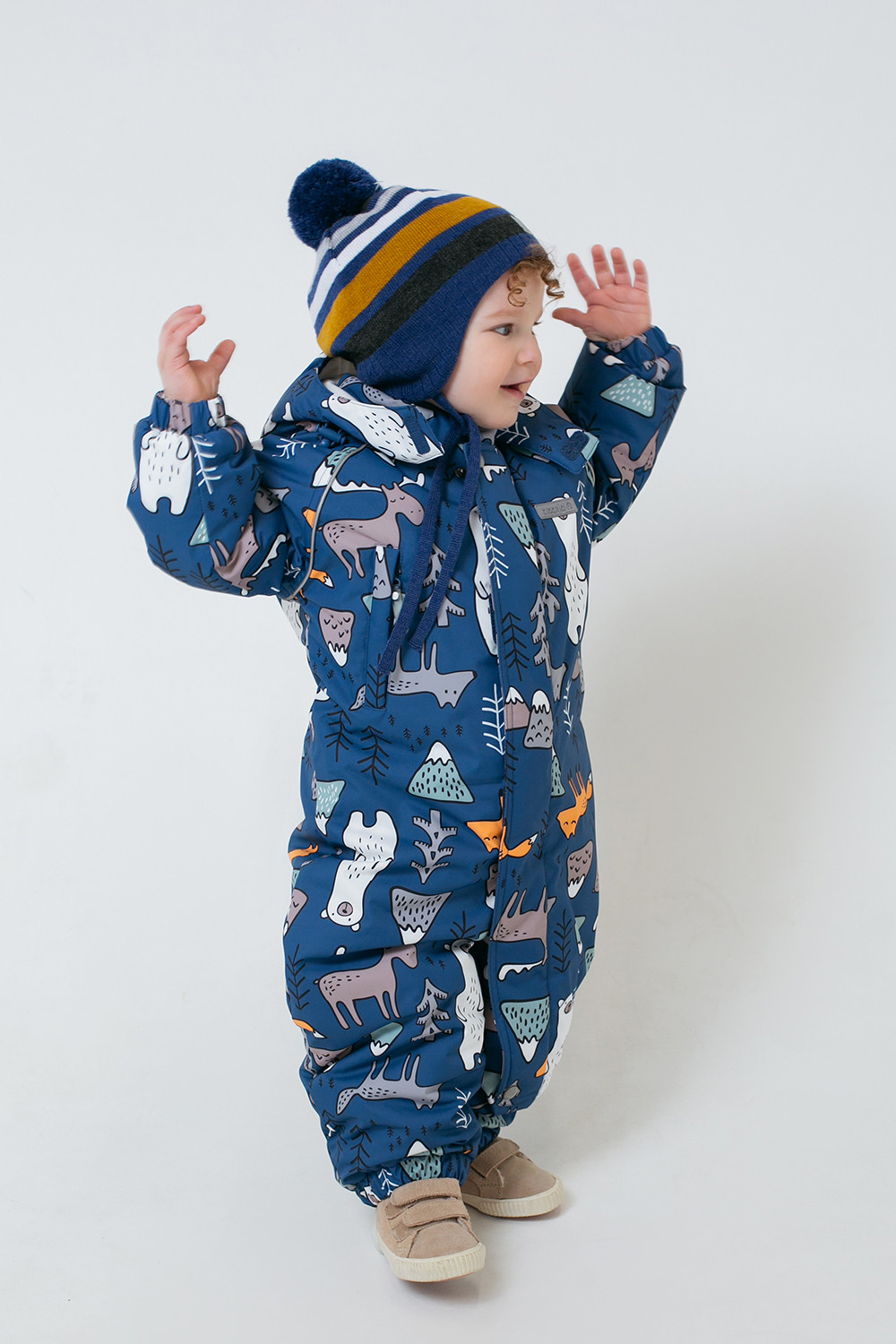 картинка Комбинезон зимний для мальчика Crockid ВК 60041/н/9 УЗГ от магазина детских товаров ALiSa