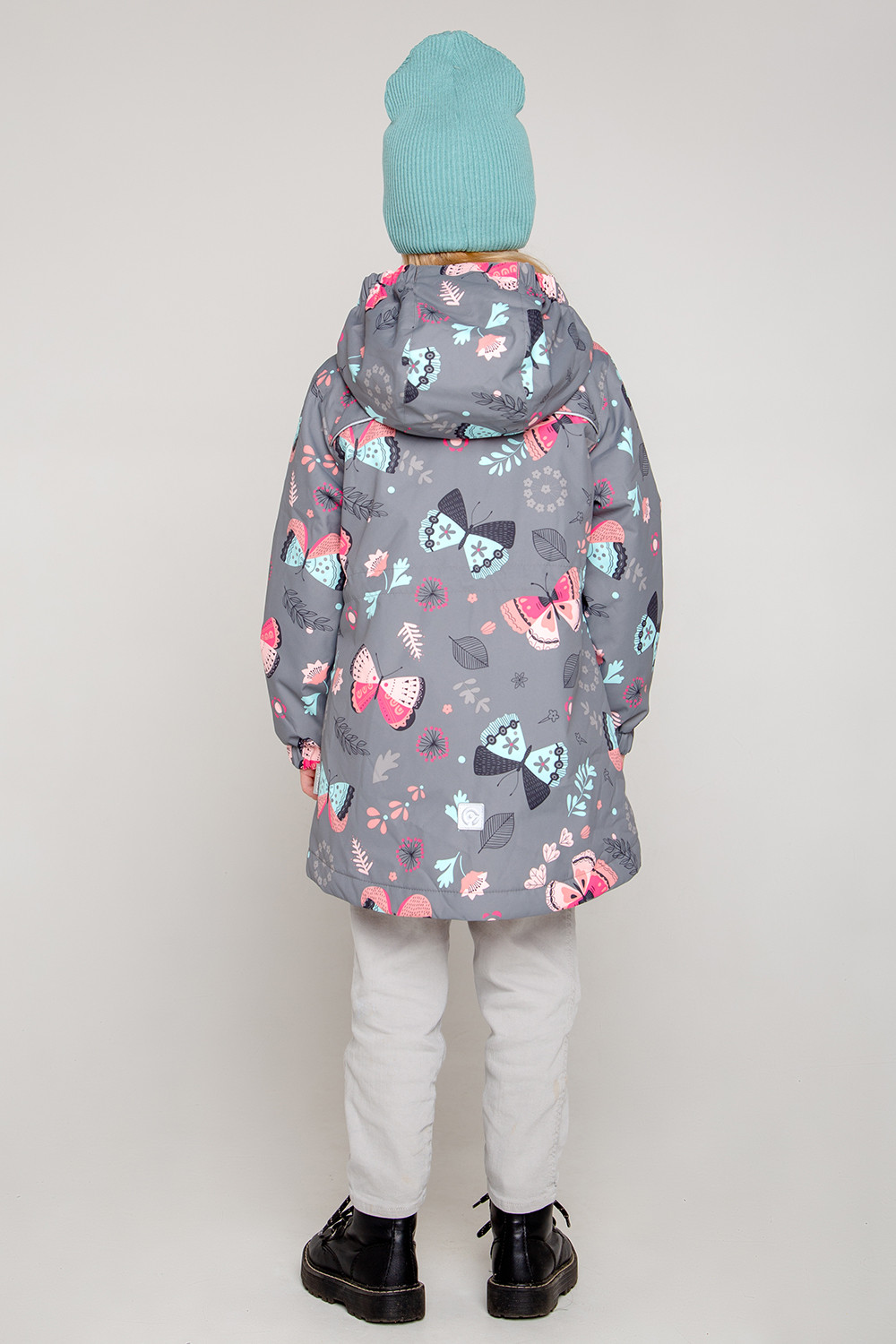 картинка Пальто утепленное для девочки Crockid ВК 32129/н/3 ГР от магазина детских товаров ALiSa