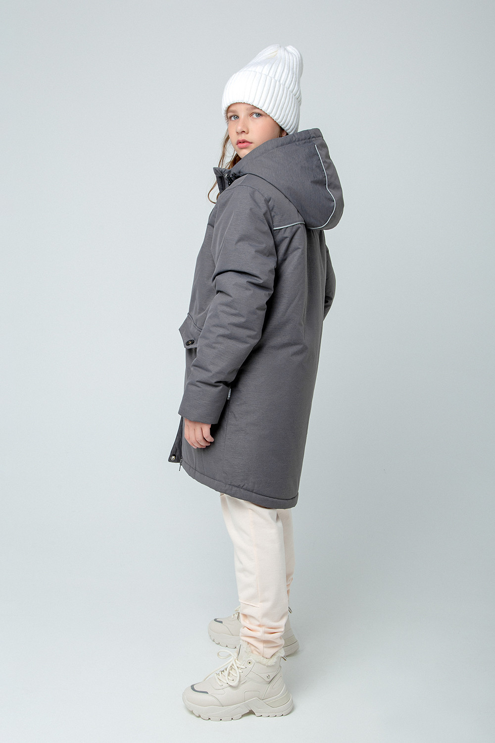 картинка Пальто зимнее для девочки ВКБ 38092/3 ГР от магазина детских товаров ALiSa