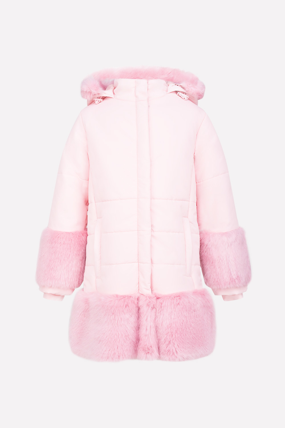 картинка Пальто зимнее для девочки Crockid ВК 38035/1 ГР от магазина детских товаров ALiSa