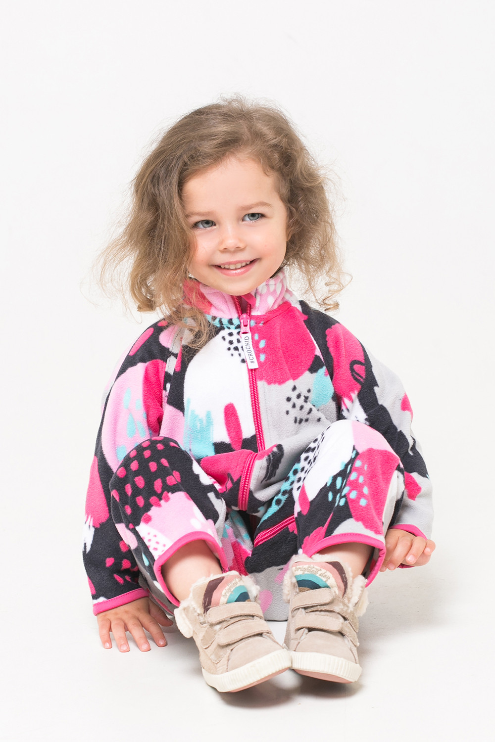 картинка Комбинезон флисовый для девочки Crockid ФЛ 60001/н/38 от магазина детских товаров ALiSa