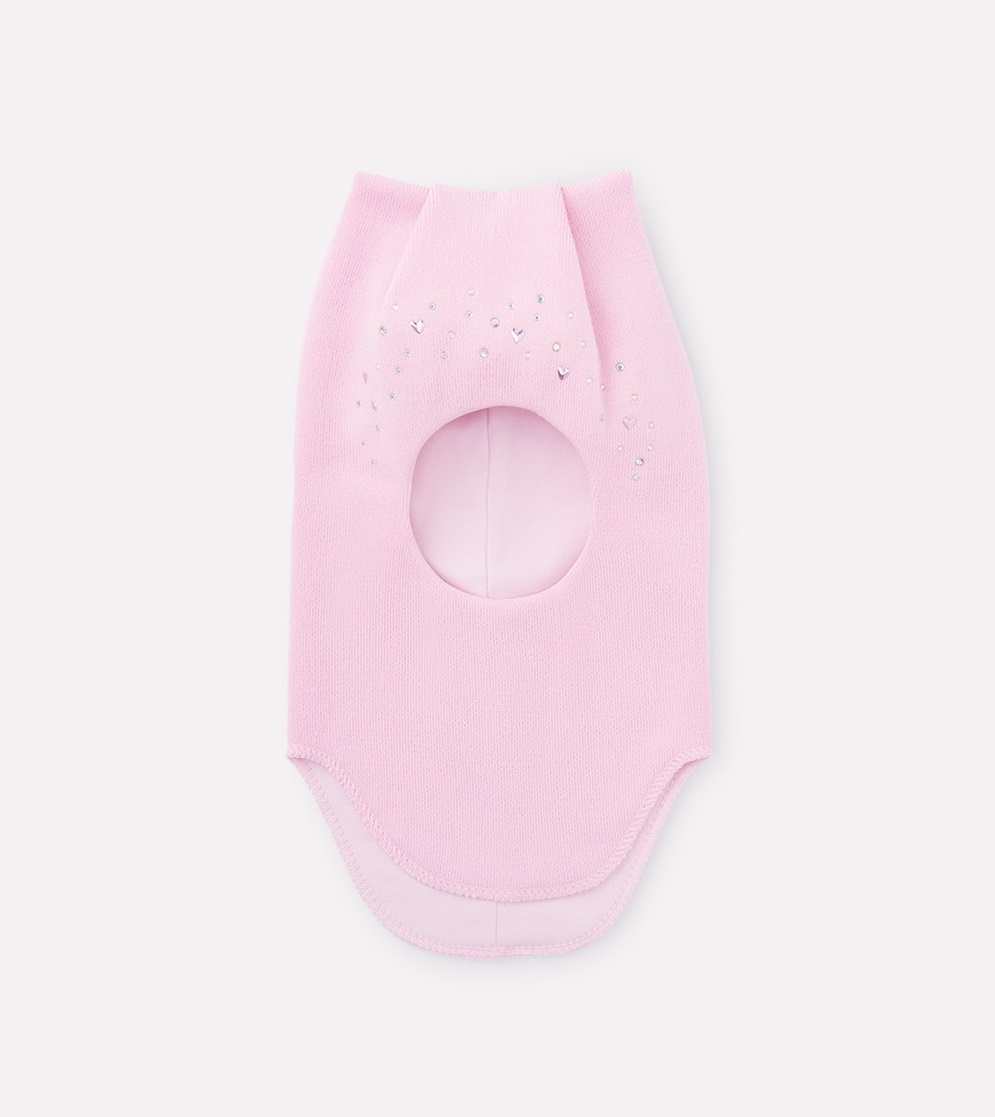 картинка Шапка-шлем для девочки Crockid КВ 20184 нежно-розовый от магазина детских товаров ALiSa