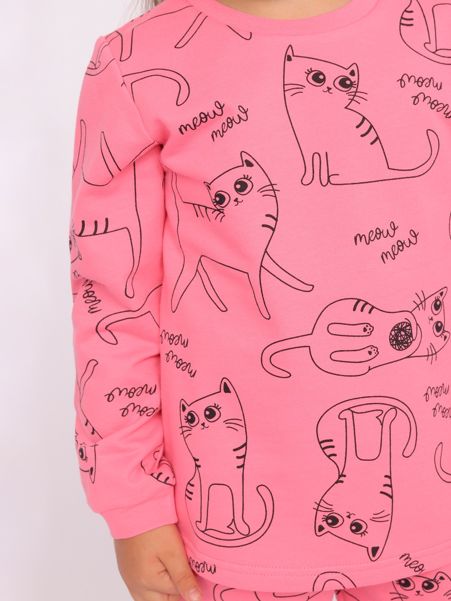картинка Пижама для девочки Cherubino CSKG 50089-27 Розовый от магазина детских товаров ALiSa