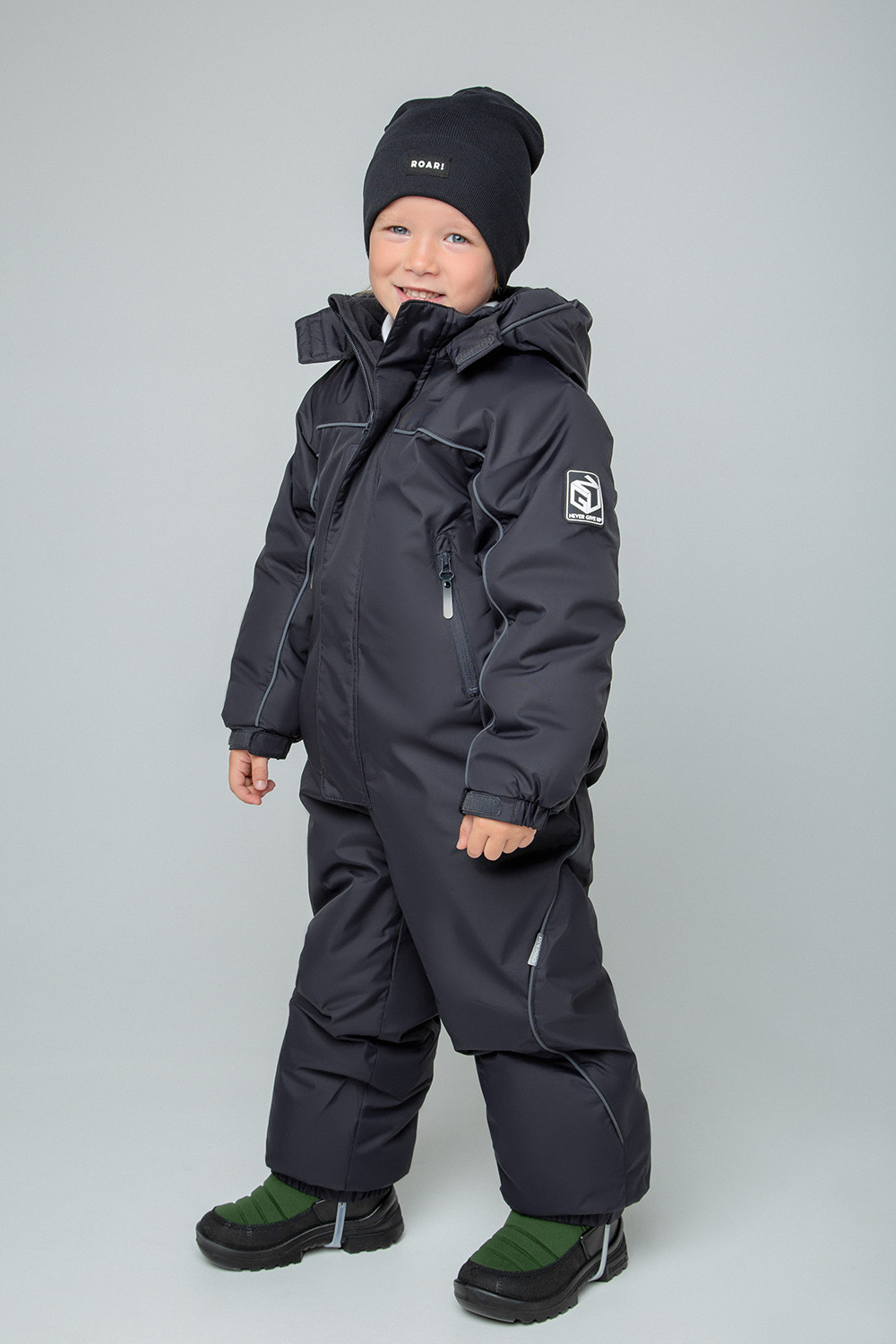 картинка Комбинезон зимний для мальчика Crockid ВК 60074/1 ГР от магазина детских товаров ALiSa