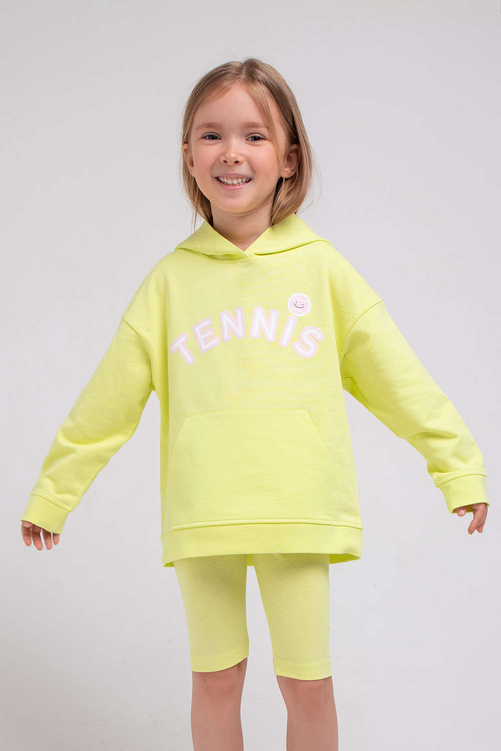 картинка Джемпер для девочки Crockid КР 301703 солнечный лайм к338 от магазина детских товаров ALiSa
