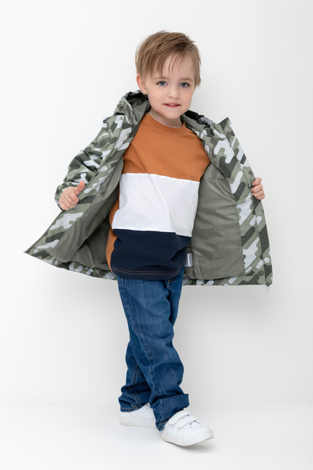 картинка Куртка утепленная для мальчика Crockid ВК 30112/н/1 Ал от магазина детских товаров ALiSa