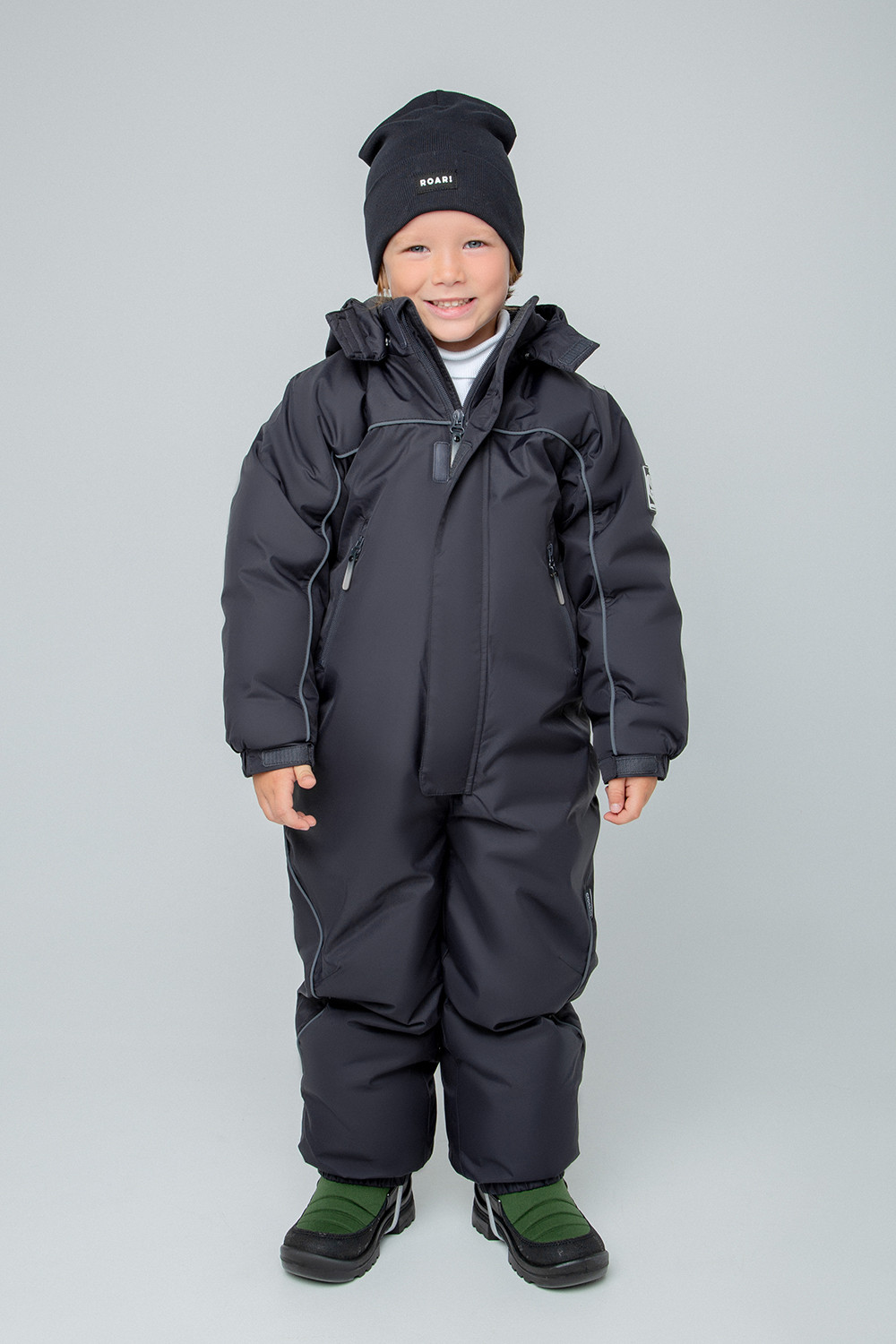 картинка Комбинезон зимний для мальчика Crockid ВК 60074/1 ГР от магазина детских товаров ALiSa