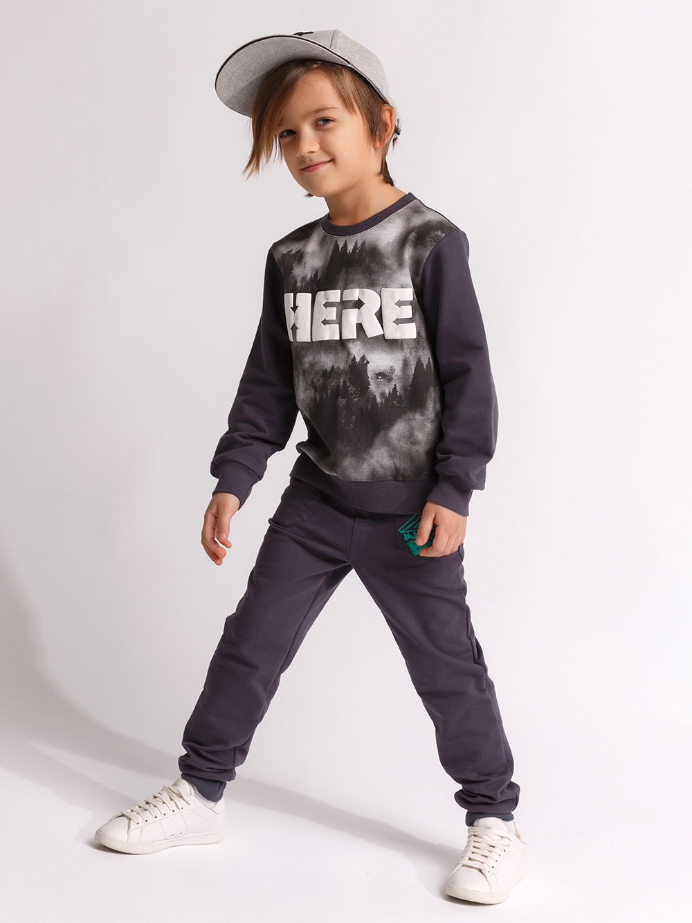 картинка Джемпер для мальчика Crockid К 3980 темно-серый3 к108 от магазина детских товаров ALiSa