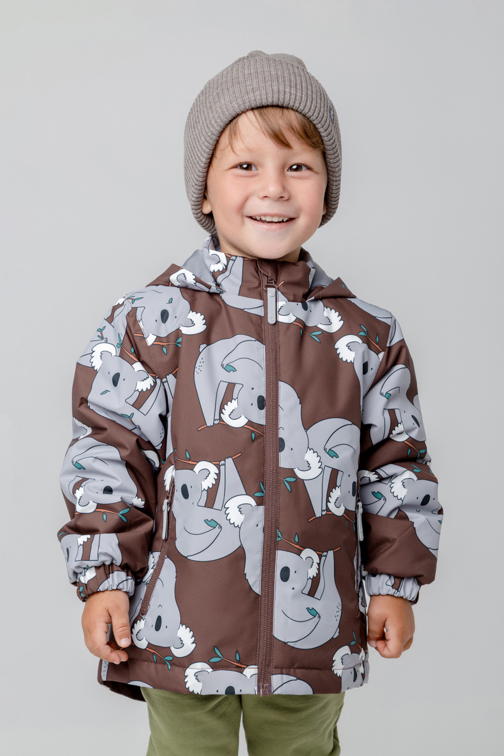 картинка Куртка утепленная для мальчика Crockid ВК 30126/н/1 ГР от магазина детских товаров ALiSa