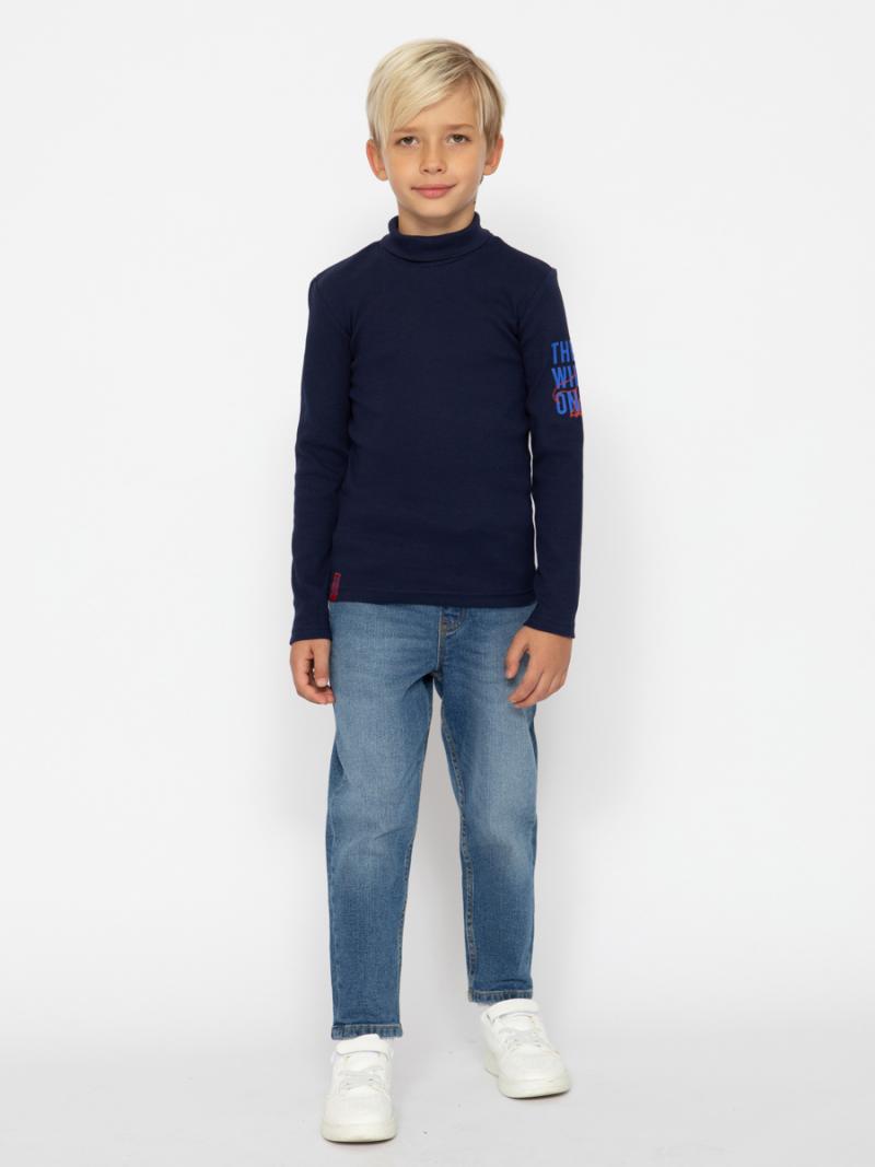 картинка Водолазка для мальчика Cherubino CWKB 63710-41-387 Темно-синий от магазина детских товаров ALiSa