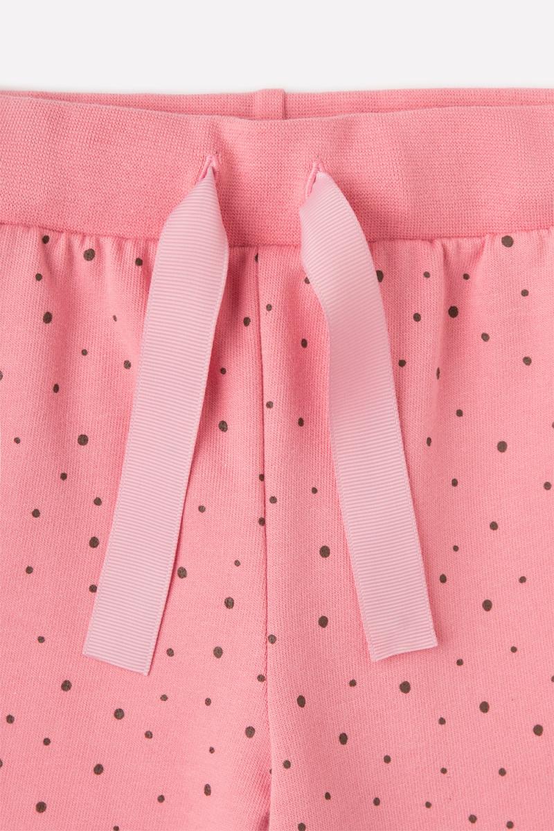картинка Брюки для девочки Crockid КР 400097 королевский розовый, крупинки к301 от магазина детских товаров ALiSa