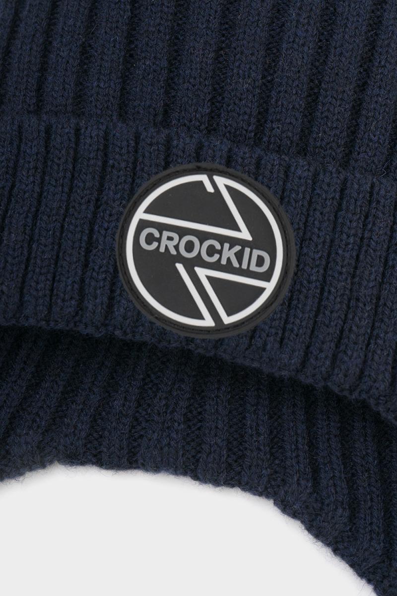 картинка Шапка детская Crockid КВ 20335/ш темно-синий от магазина детских товаров ALiSa