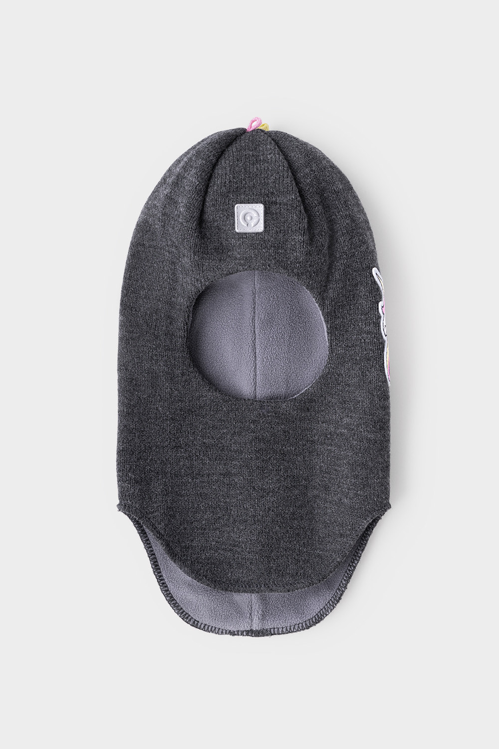 картинка Шапка-шлем для девочки Crockid КВ 20285/ш серый от магазина детских товаров ALiSa
