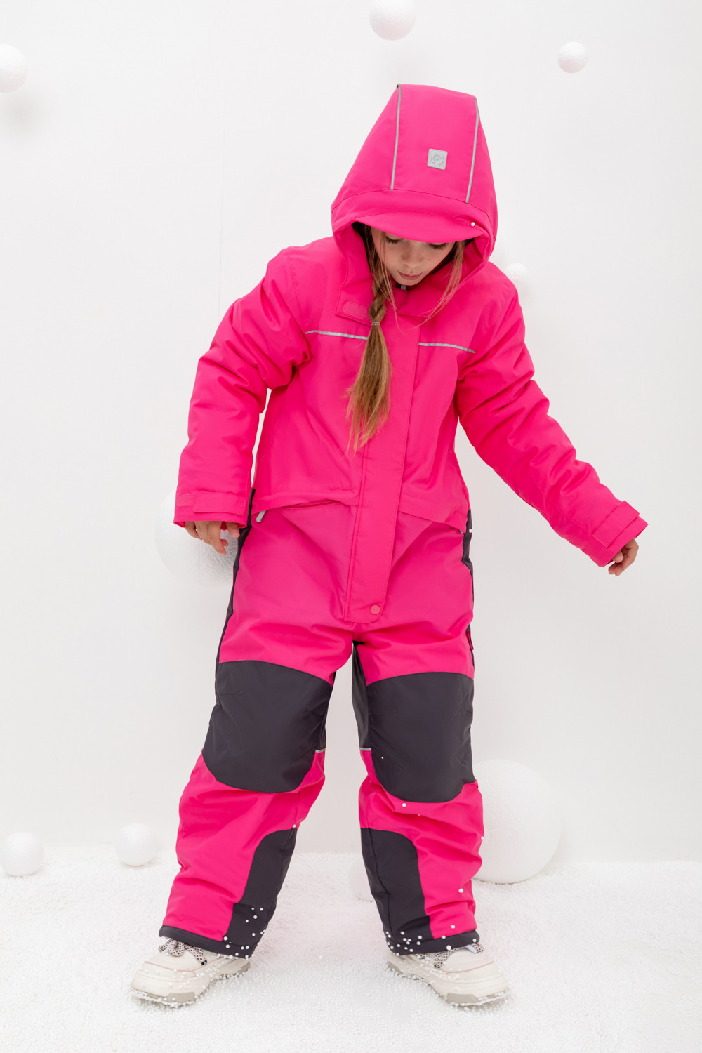картинка Комбинезон зимний для девочки Crockid ВК 60101/1 УЗГ ( 98-122) от магазина детских товаров ALiSa