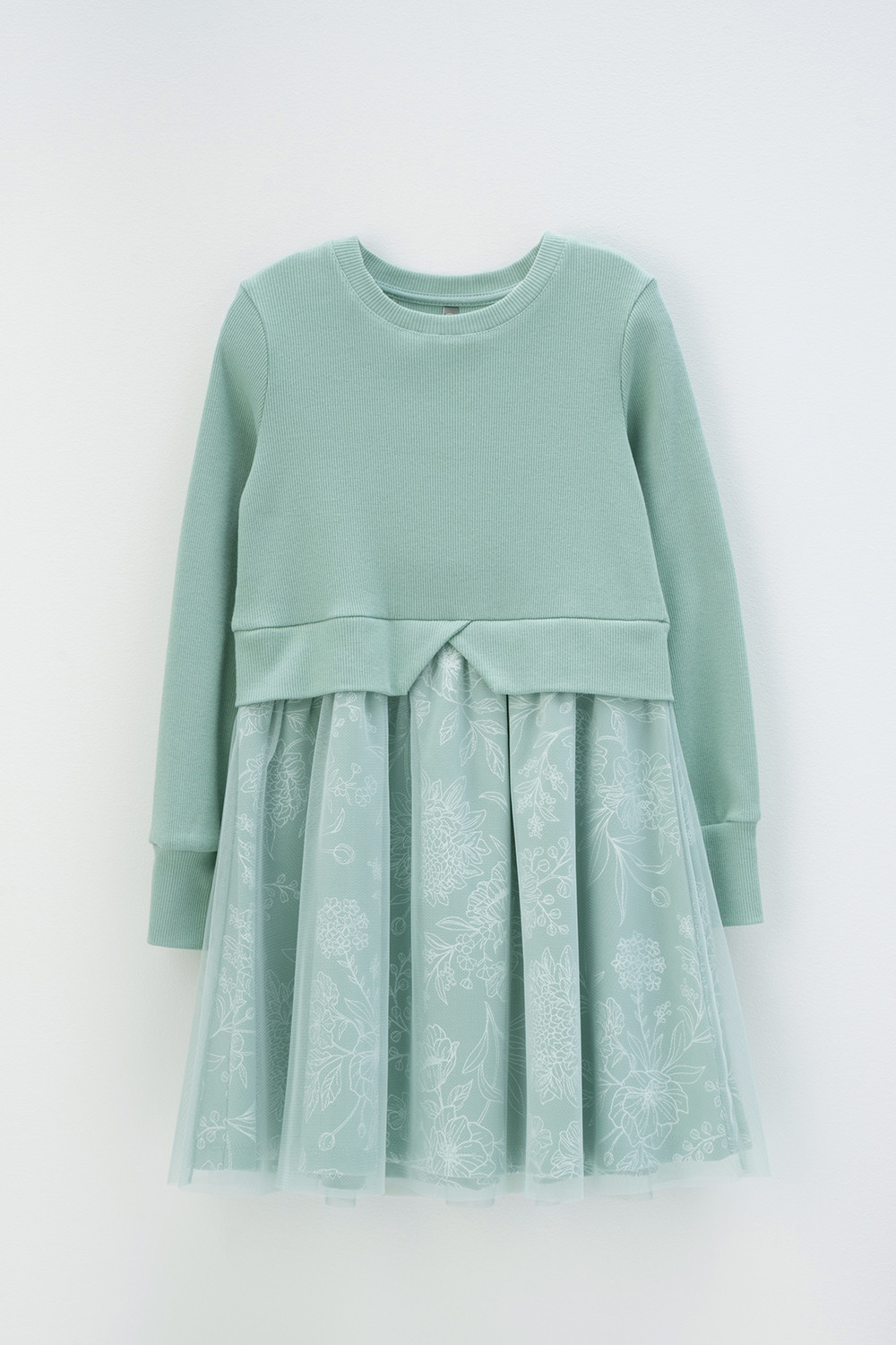 картинка Платье для девочки Crockid КР 5833 голубой прибой к433 от магазина детских товаров ALiSa