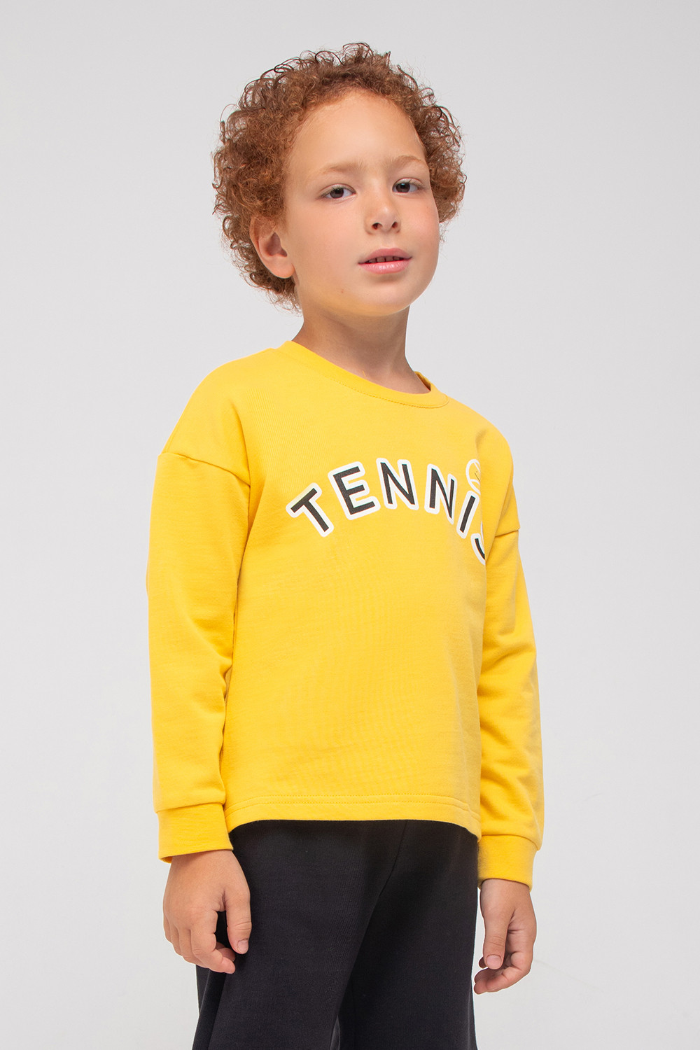 картинка Джемпер для мальчика Crockid К 301630 желтый к1283 от магазина детских товаров ALiSa