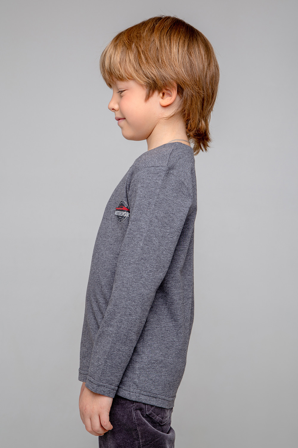 картинка Джемпер для мальчика Crockid КР 301909-1 серый меланж к356 от магазина детских товаров ALiSa