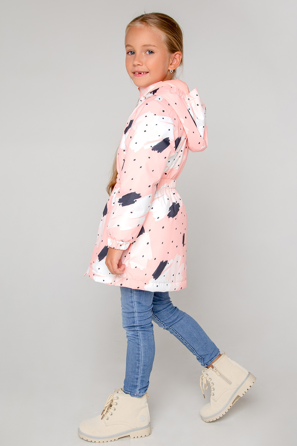 картинка Демисезонная утепленная куртка для девочки Crockid ВК 32111/н/1 УЗГ от магазина детских товаров ALiSa