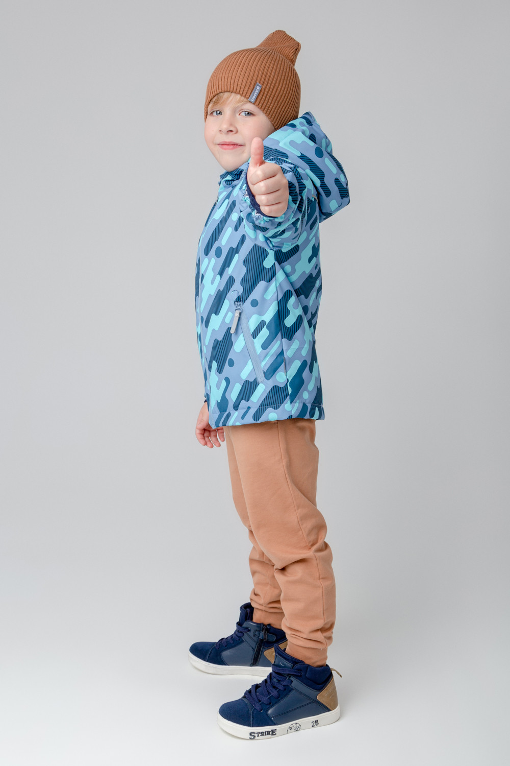 картинка Куртка утепленная для мальчика Crockid ВК 30112/н/2 Ал от магазина детских товаров ALiSa