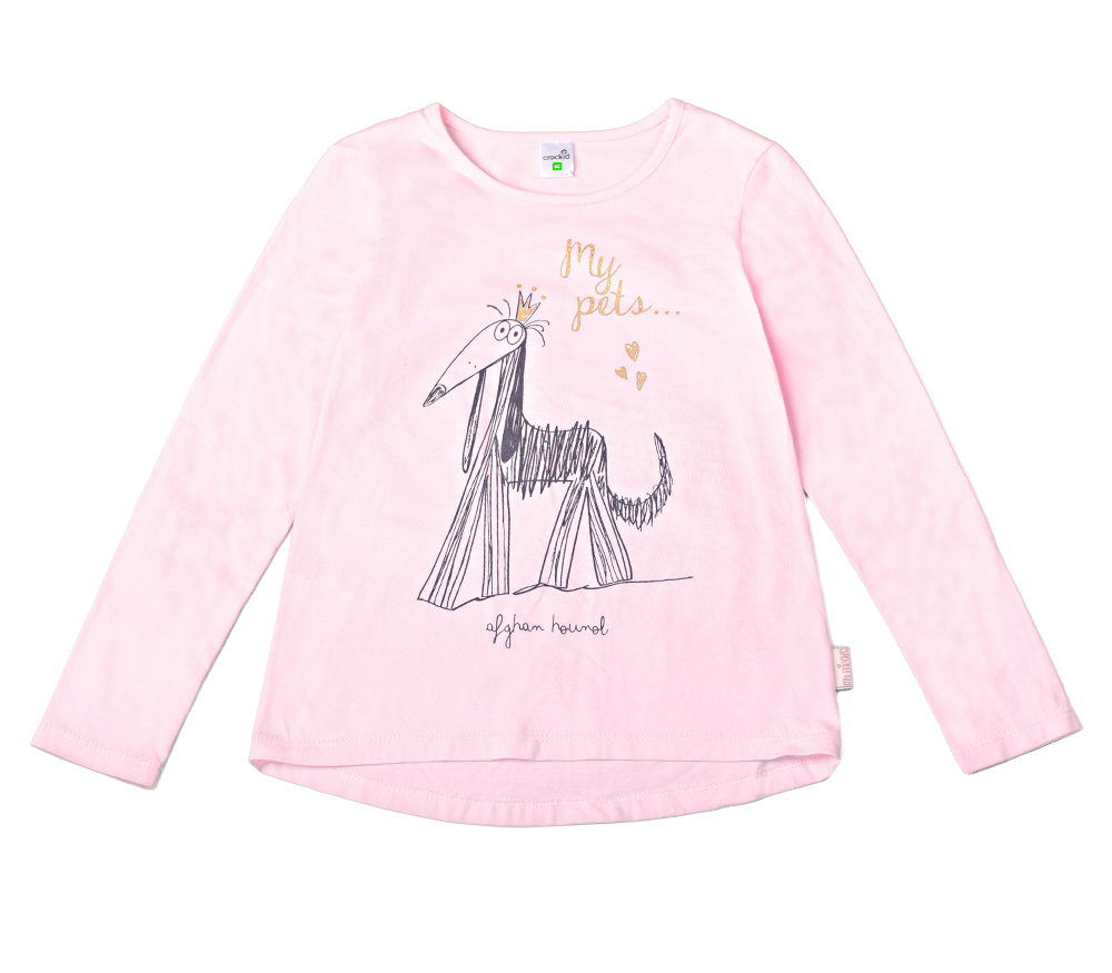 картинка Джемпер для девочки Crockid КР 300331 нежно-розовый к155 от магазина детских товаров ALiSa