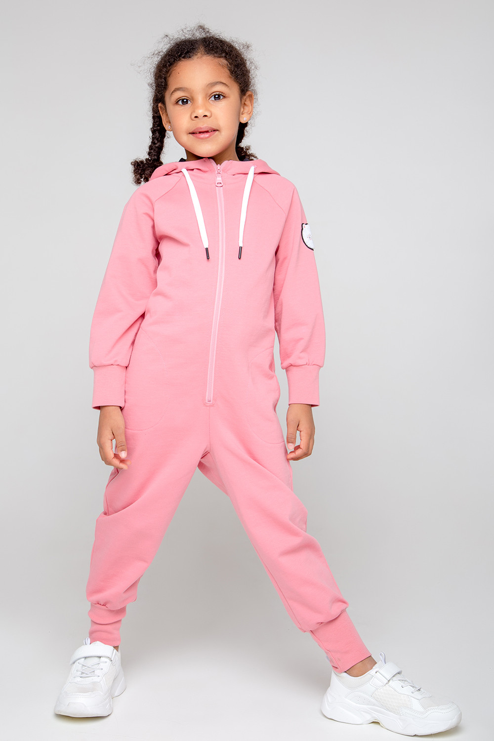 картинка Комбинезон для девочки Crockid КР 6436 королевский розовый к343 от магазина детских товаров ALiSa