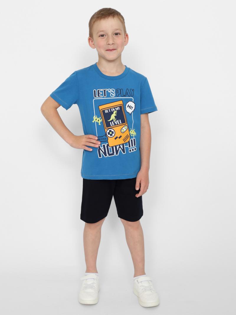 картинка Комплект для мальчика Cherubino CWKB 90147-42 Синий от магазина детских товаров ALiSa