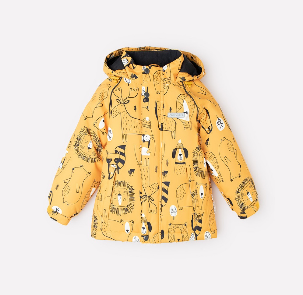 картинка Куртка зимняя для мальчика Crockid ВК 36057/н/1 ГР от магазина детских товаров ALiSa