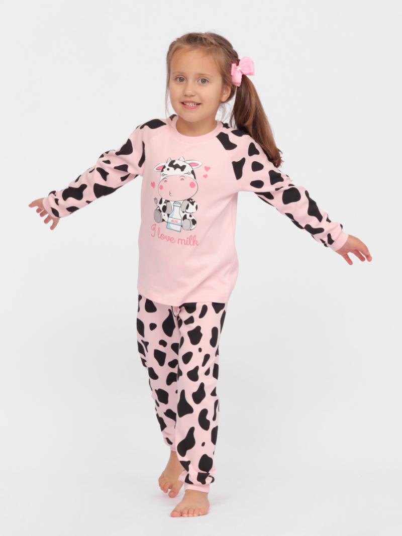 картинка Пижама для девочки Cherubino CSKG 50086-27 Розовый от магазина детских товаров ALiSa