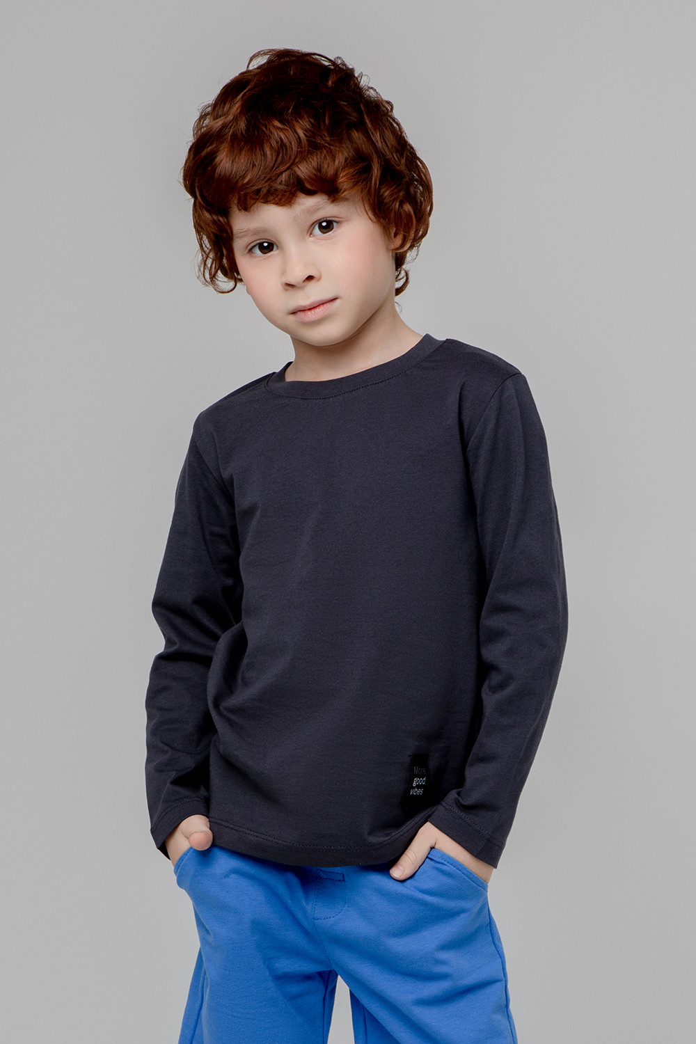 картинка Джемпер для мальчика Crockid К 301973 темно-серый от магазина детских товаров ALiSa