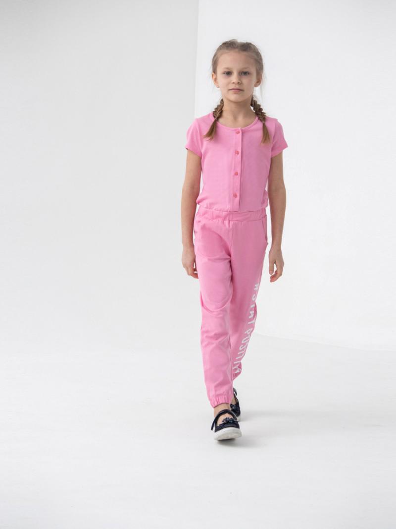 картинка Полукомбинезон для девочки Cherubino CSKG 90099-27-317 Розовый от магазина детских товаров ALiSa