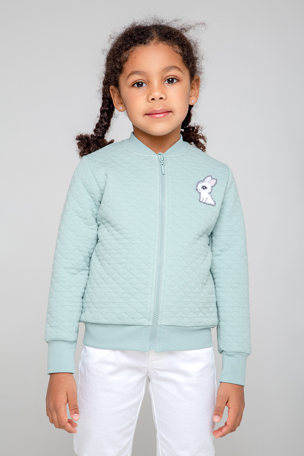 картинка Куртка для девочки Crockid КР 301941 голубой прибой к359 от магазина детских товаров ALiSa