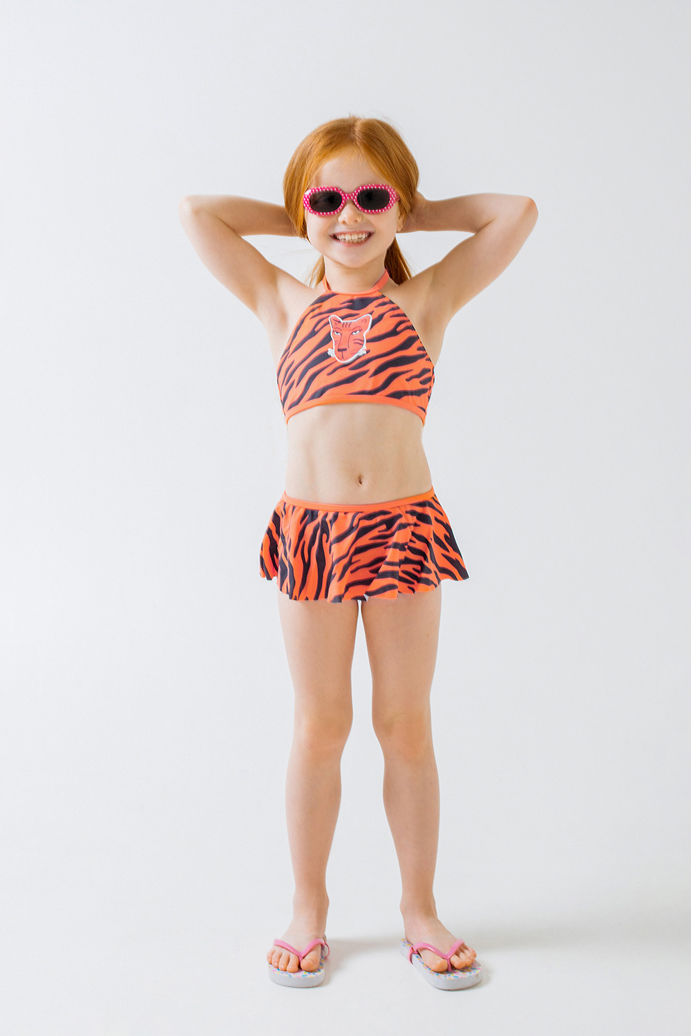 картинка Купальный костюм для девочки Crockid ТК 17008/3н ХФ от магазина детских товаров ALiSa