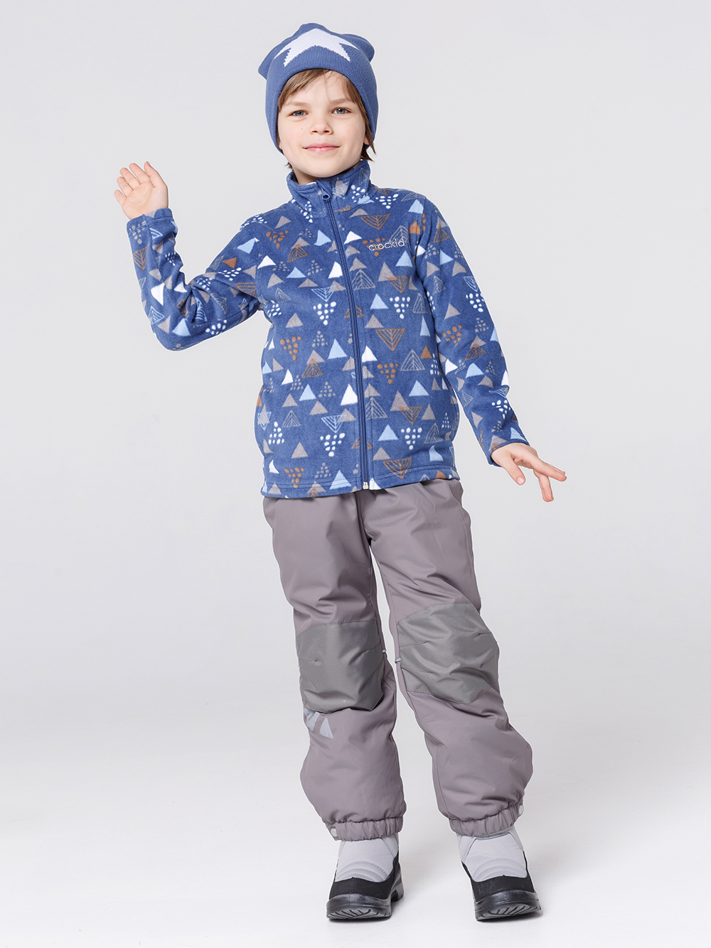 картинка Куртка для мальчика Crockid флис ФЛ 34025/н/5 РР  от магазина детских товаров ALiSa
