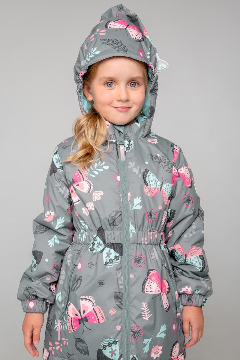 картинка Куртка утепленная для девочки Crockid ВК 32119/н/1 ГР от магазина детских товаров ALiSa