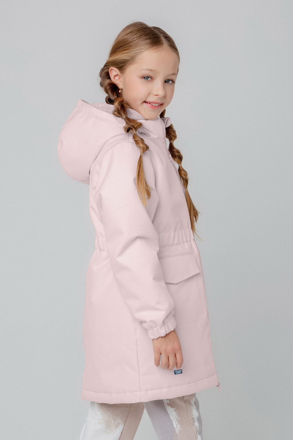 картинка Пальто утепленное для девочки Crockid ВК 32152/4 УЗГ от магазина детских товаров ALiSa