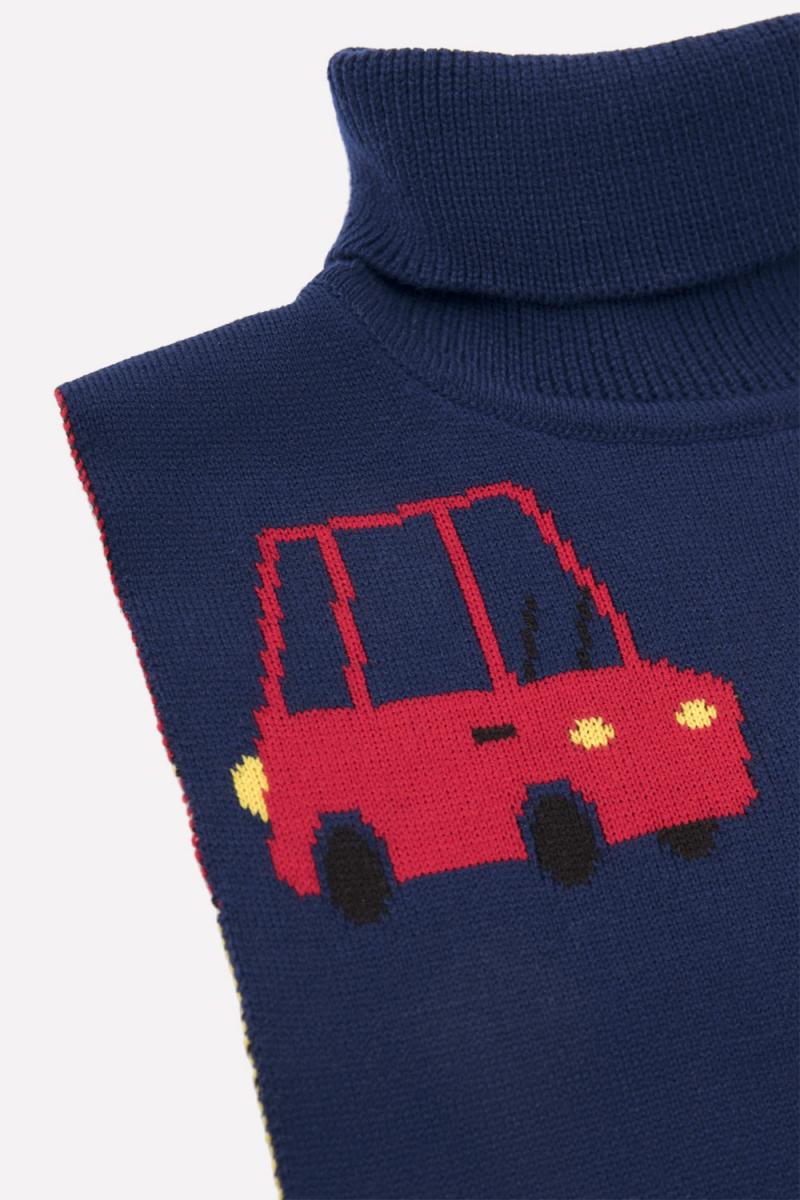 картинка Шарф-манишка для мальчика Crockid КВ 28018 темно-синий от магазина детских товаров ALiSa
