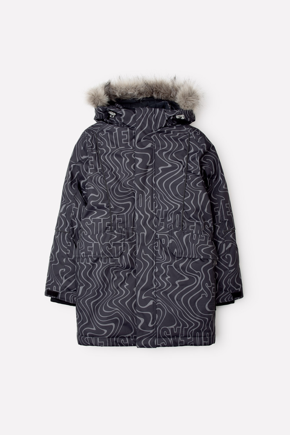 картинка Куртка зимняя для мальчика Crockid ВК 36066/н/2 ГР от магазина детских товаров ALiSa
