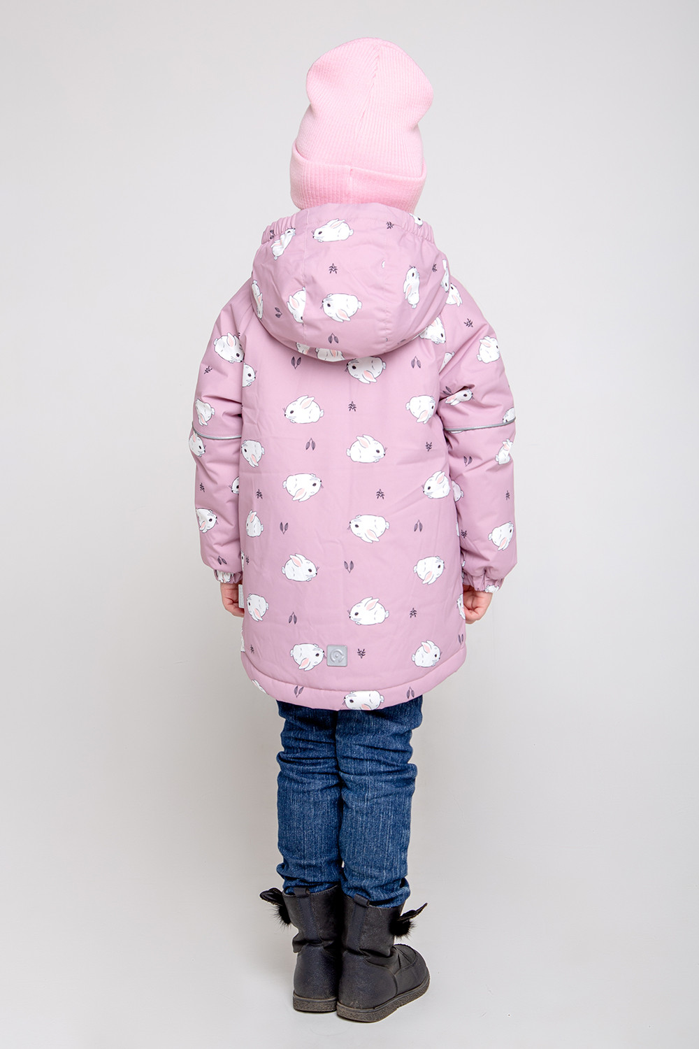 картинка Куртка зимняя для девочки Crockid ВК 38081/н/2 ГР от магазина детских товаров ALiSa