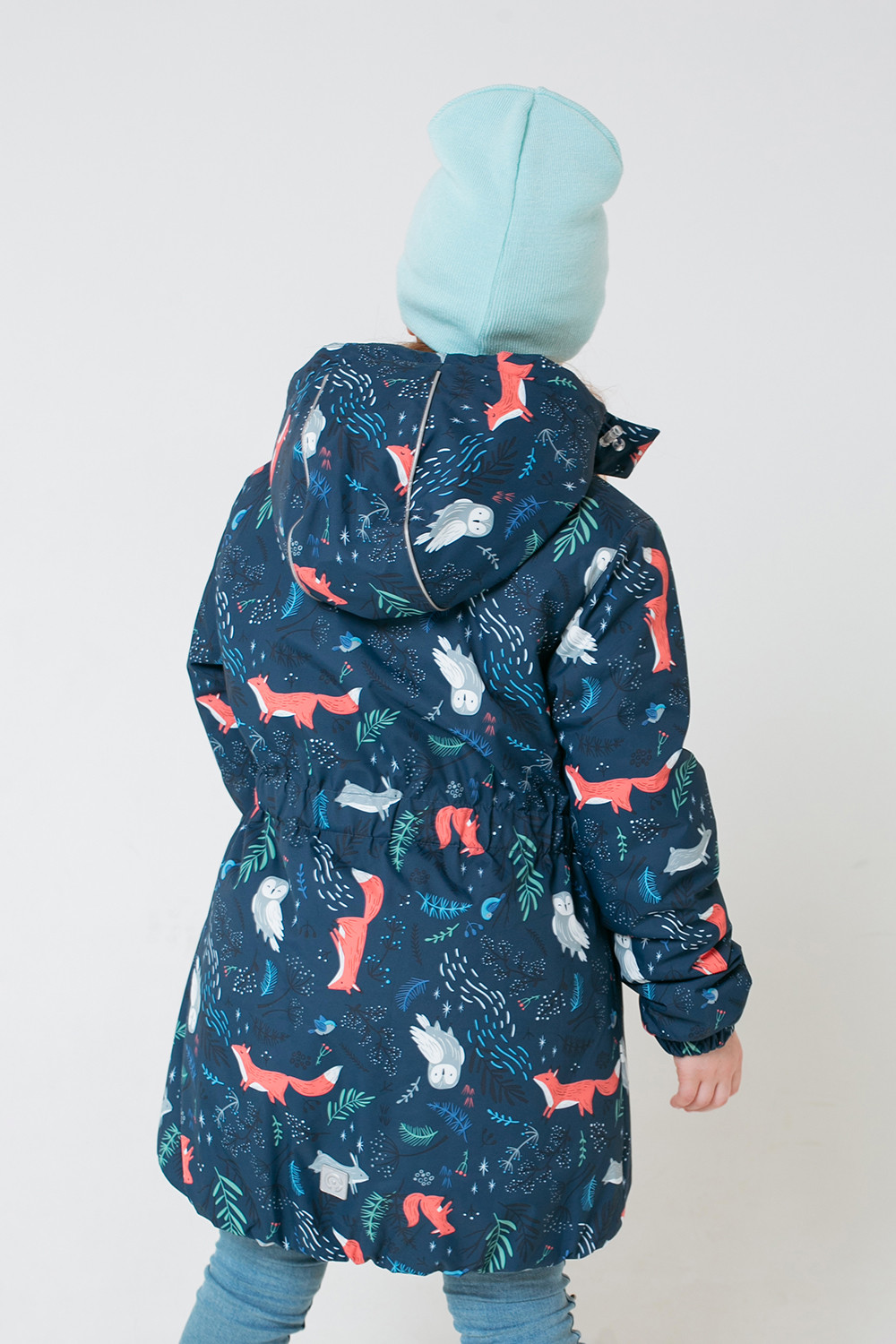 картинка Куртка зимняя для девочки Crockid ВК 38063/н/1 ГР от магазина детских товаров ALiSa