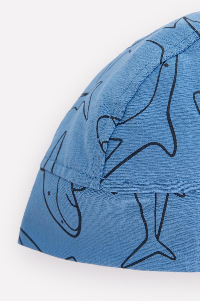 картинка Платок-бандана для мальчика Crockid К 8010 дымчато-синий, акулы к1285 от магазина детских товаров ALiSa