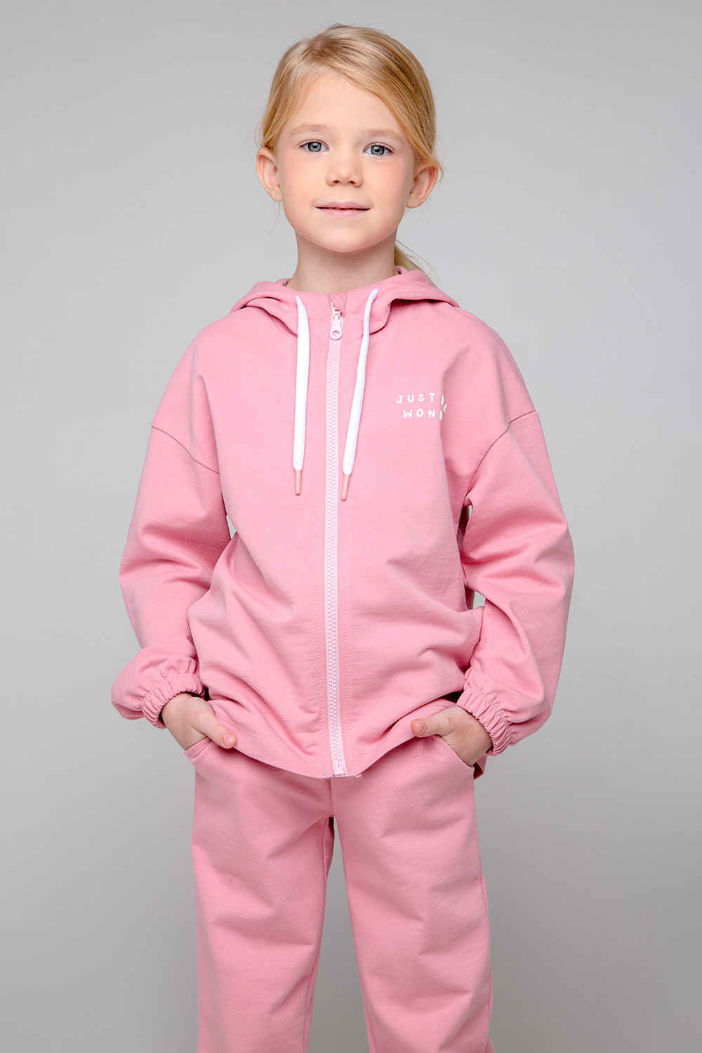 картинка Брюки для девочки Crockid КР 400455 розовый зефир к349 от магазина детских товаров ALiSa