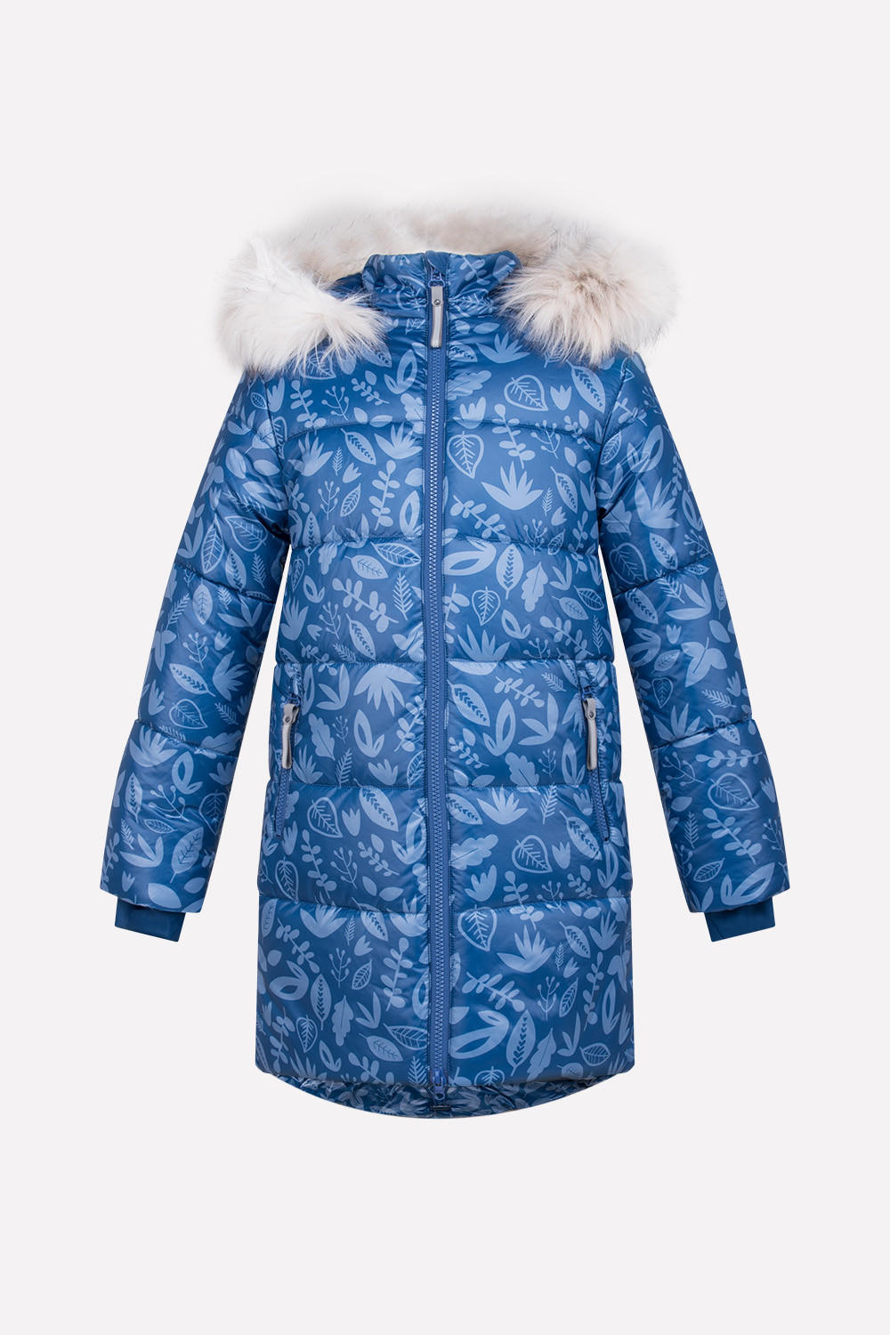 картинка Пальто зимнее для девочки Crockid ВК 38043/н/1 ГР от магазина детских товаров ALiSa