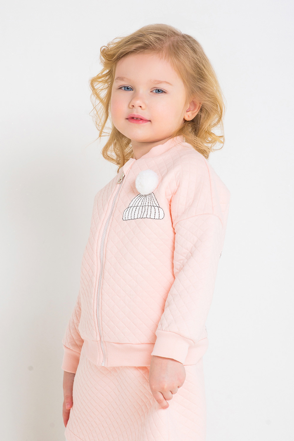 картинка Куртка для девочки Crockid КР 300772 светло-розовый к217 от магазина детских товаров ALiSa