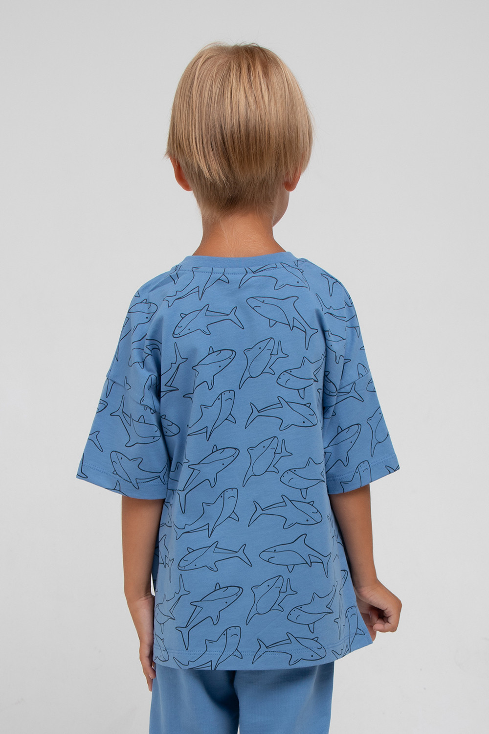 картинка Брюки для мальчика Crockid К 400373 дымчато-синий к1285 от магазина детских товаров ALiSa