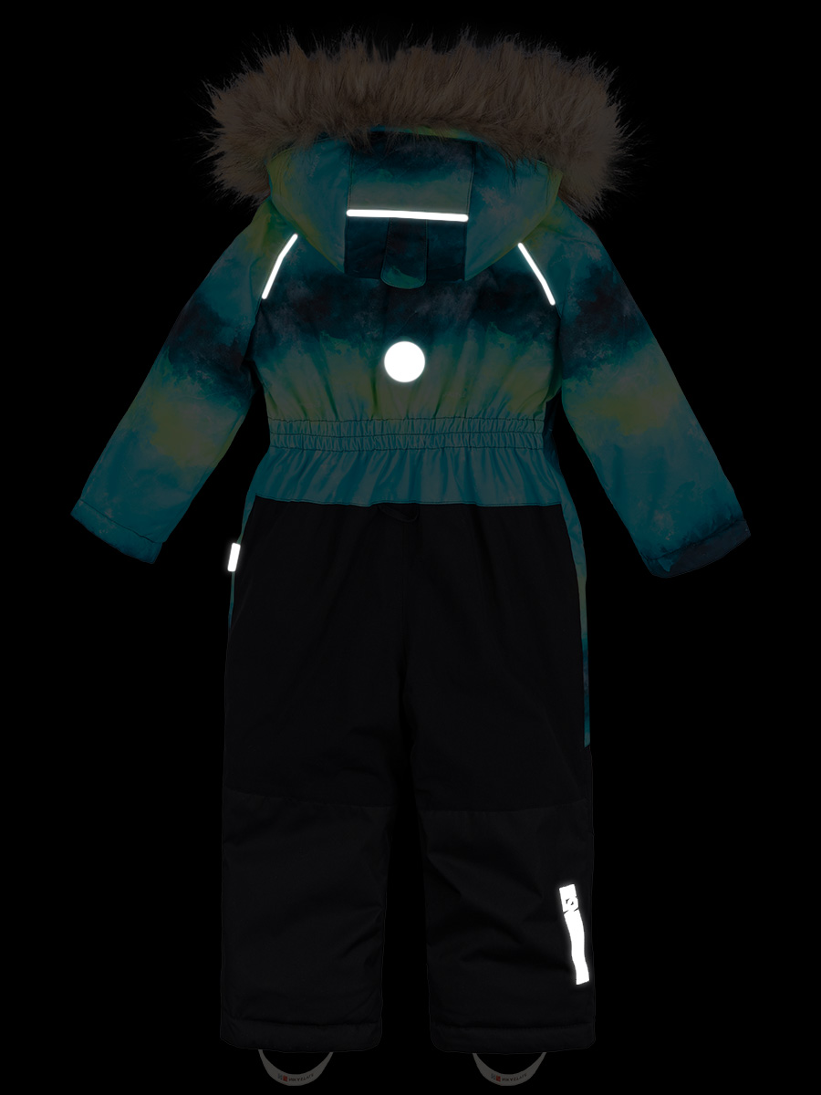картинка Комбинезон зимний для мальчика NIKASTYLE 8з1323 салатовый черный от магазина детских товаров ALiSa